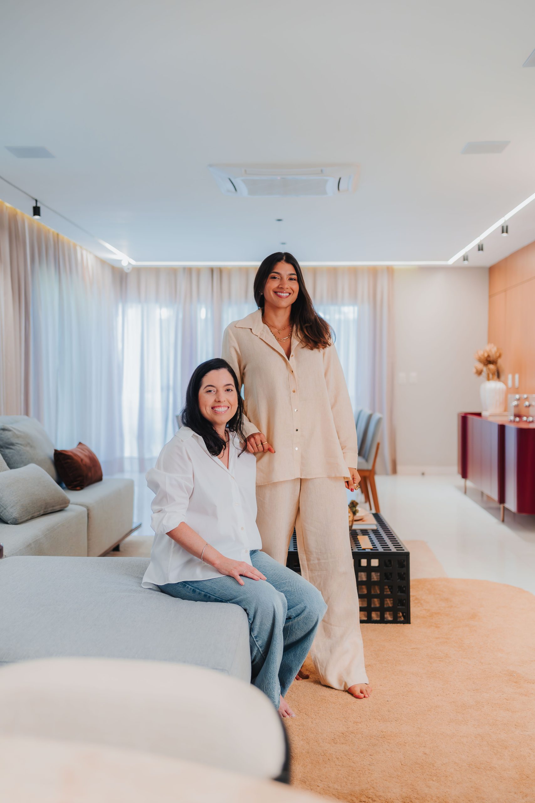 Neuza Osório e Luana Bezerra, arquitetas e sócias do Studio Chão